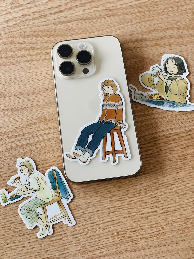 家が好きな人 ステッカー