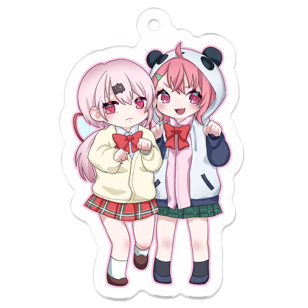 さくゆい 《非公式》アクリルキーホルダー 小