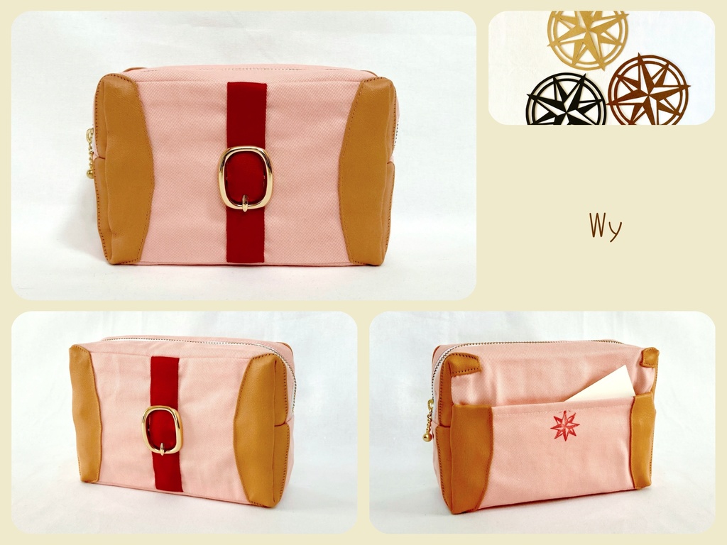 10【ヘタリア】衣装モチーフトランク風ポーチ