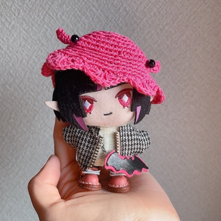 【前後2way】インナーにもなるチェック柄ジャケット 10cmぬい用