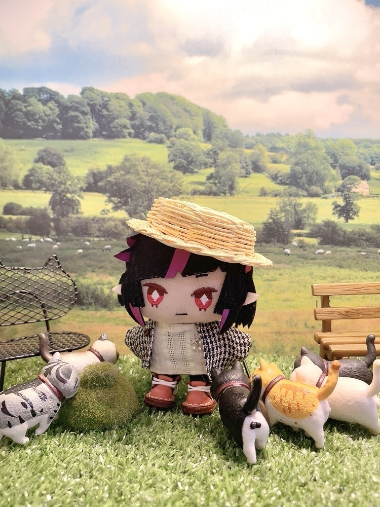 カンカン帽 10cmぬい用