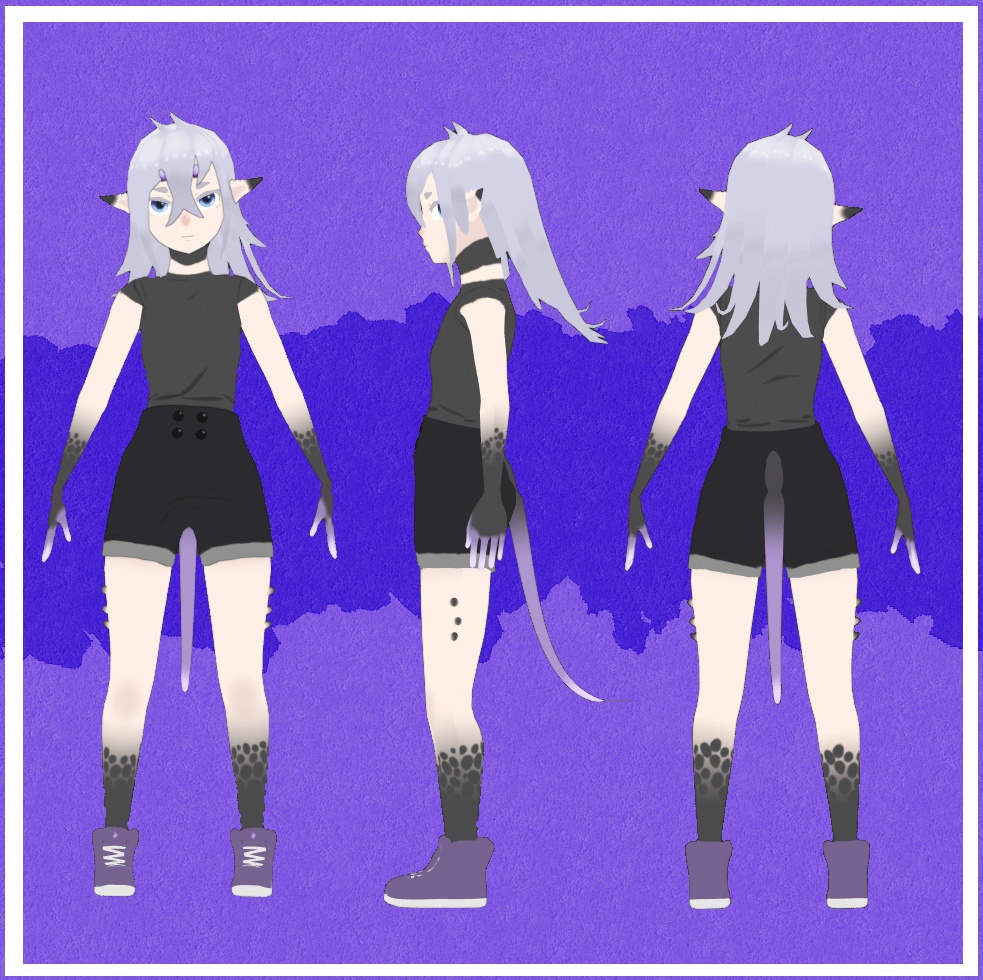 Ura - Fully rigged 3D avatar