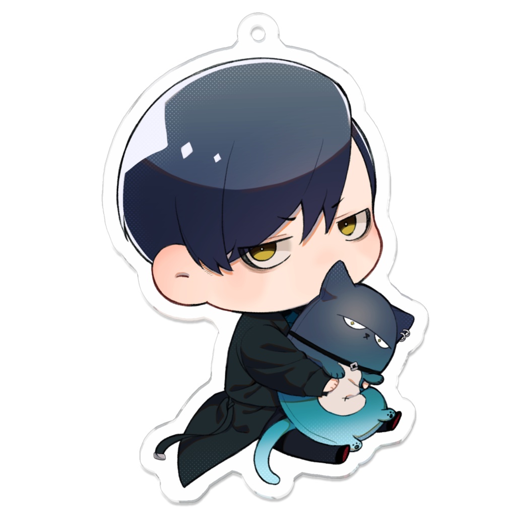 ◆をやつ アクリルキーホルダー(むすっ)◆