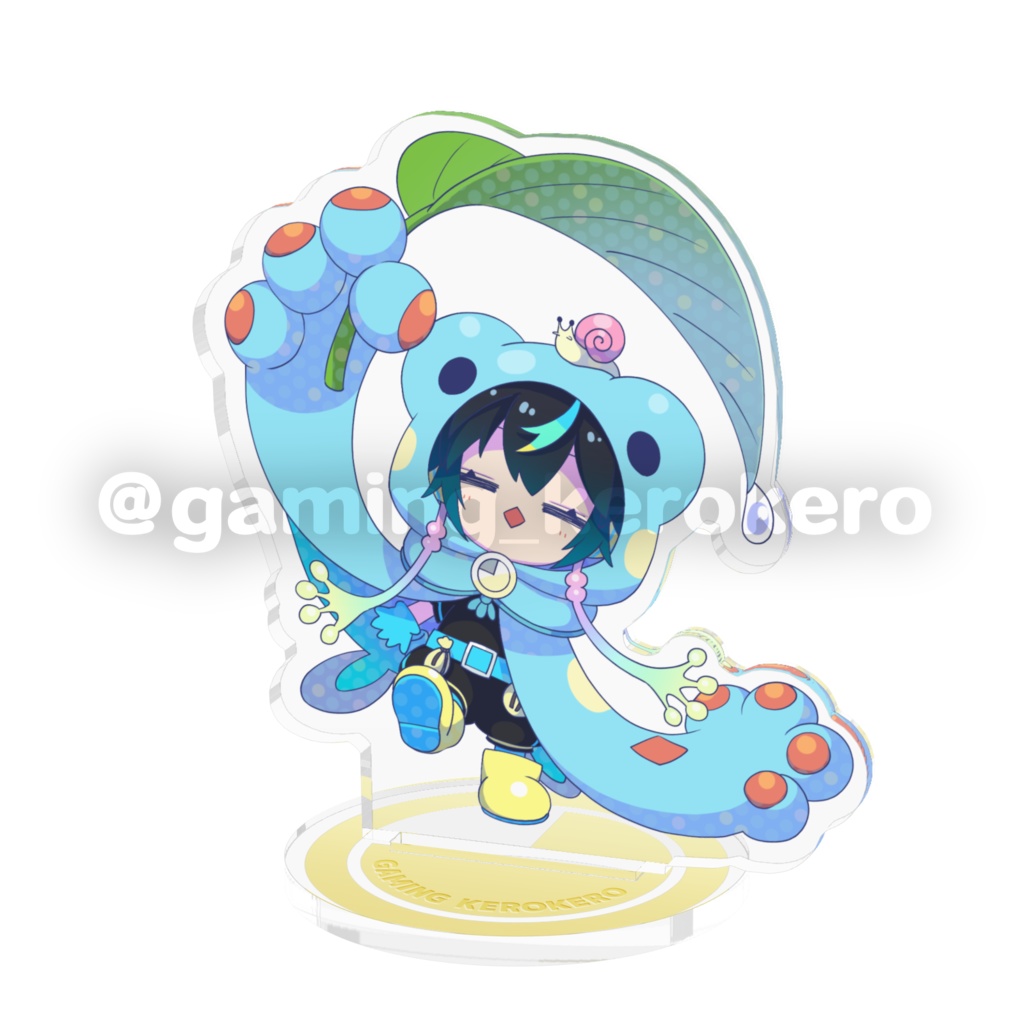 雨の日ケロケロアクスタ