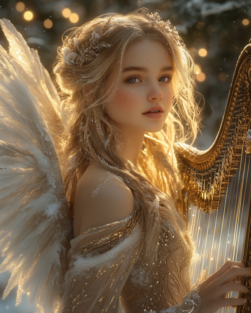 『光の天使-Angel of light』幻想アートコレクション