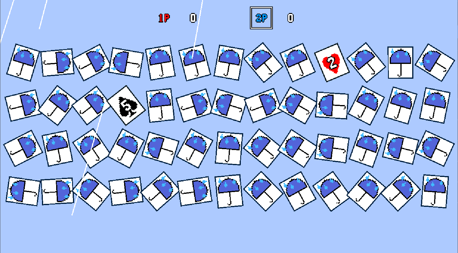 【無料】雨の日の神経衰弱 - ヨノアメゲームズ - BOOTH
