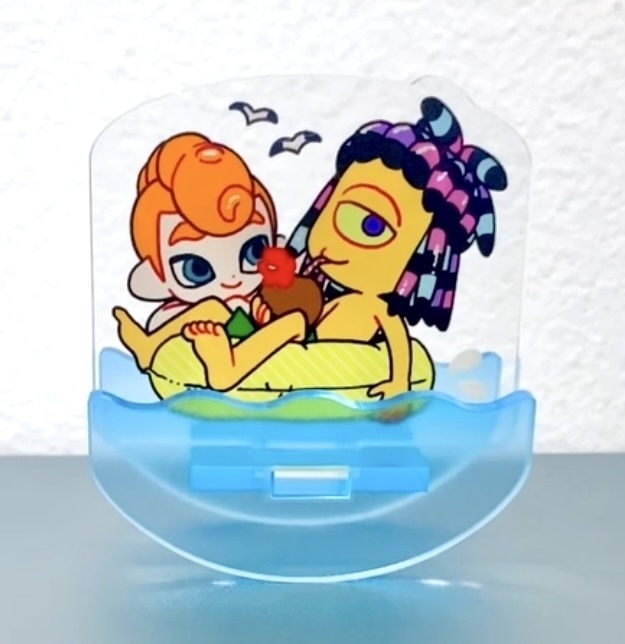 タコスパゆらゆらアクキー