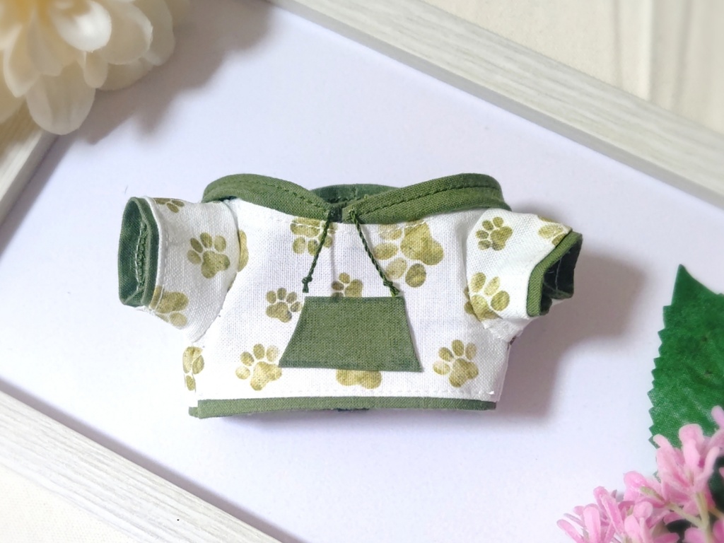 【おきぬい】肉球パーカー