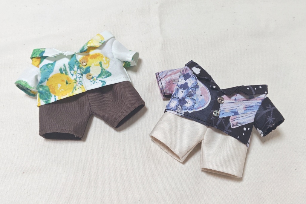 【おきぬい】柄シャツセット
