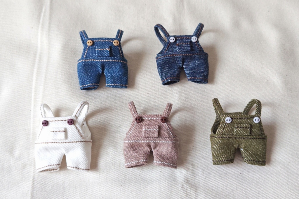 【おきぬいミニ】デニムオーバーオール