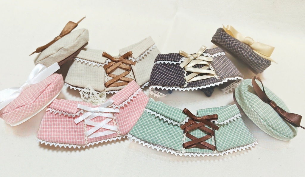 【ちみけも】レースアップケープセット