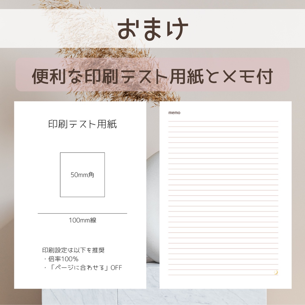 【印刷用】繰り返し使える家計簿【A5/2色入】