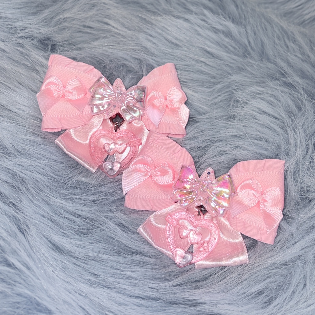 ピンクキラキラリボン🎀