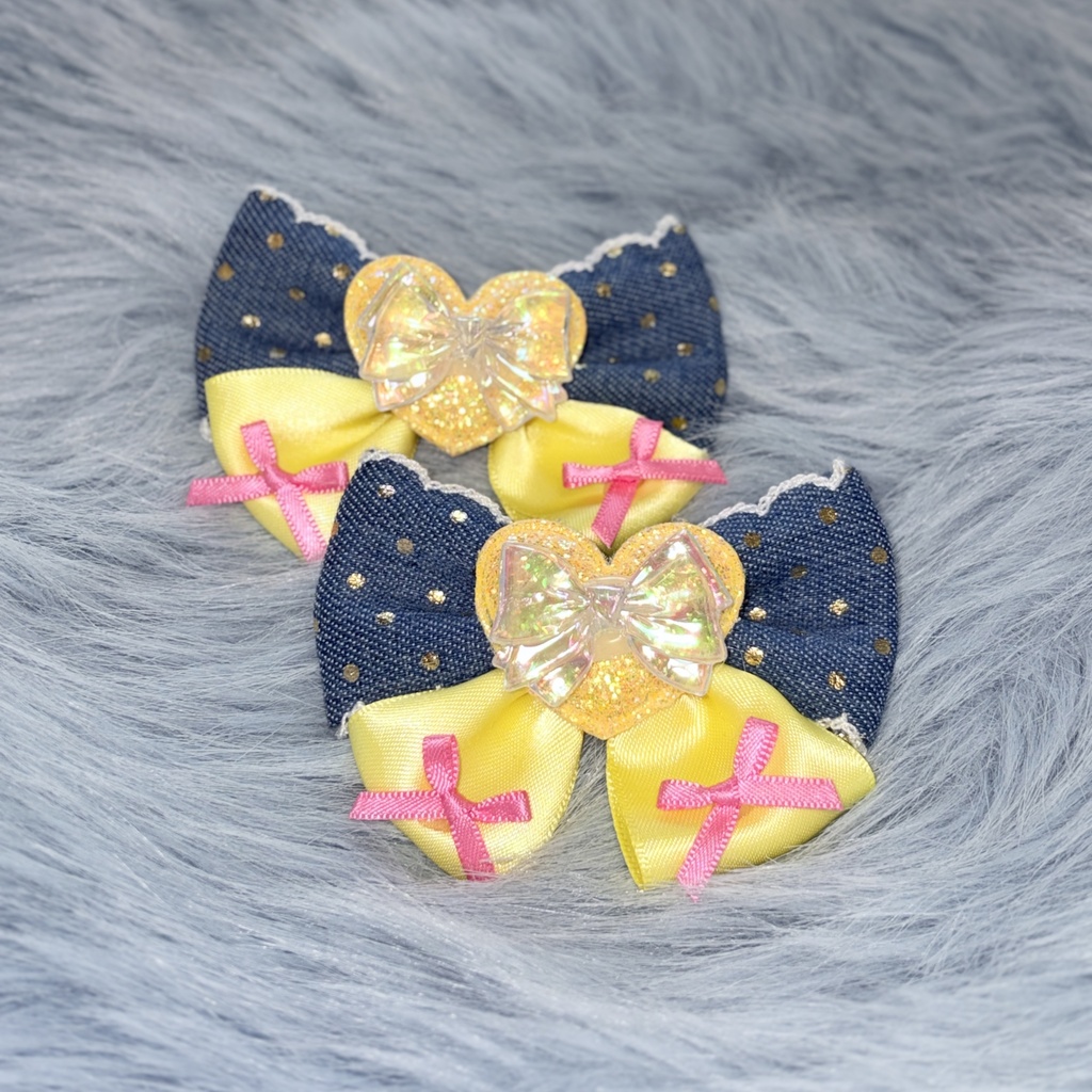 デニムグレープフルーツリボン🎀