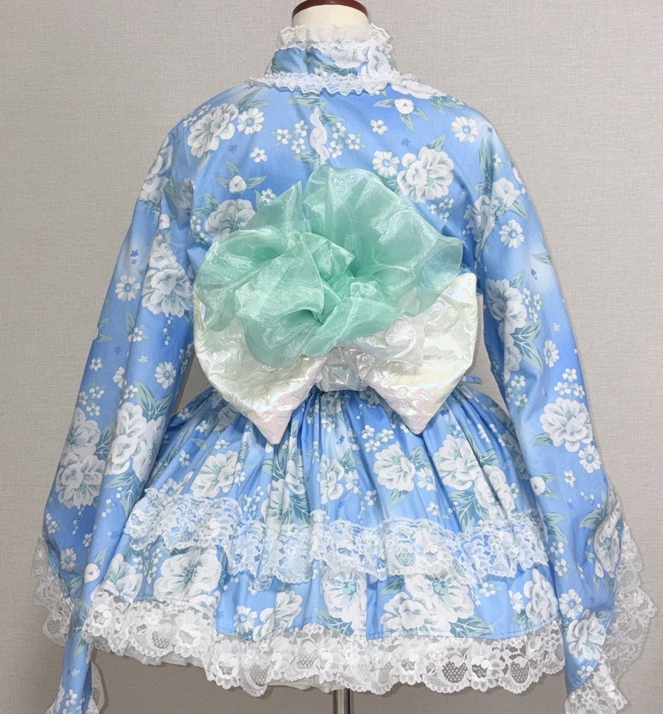 【40%OFF】みずいろ浴衣ドレス衣装🩵