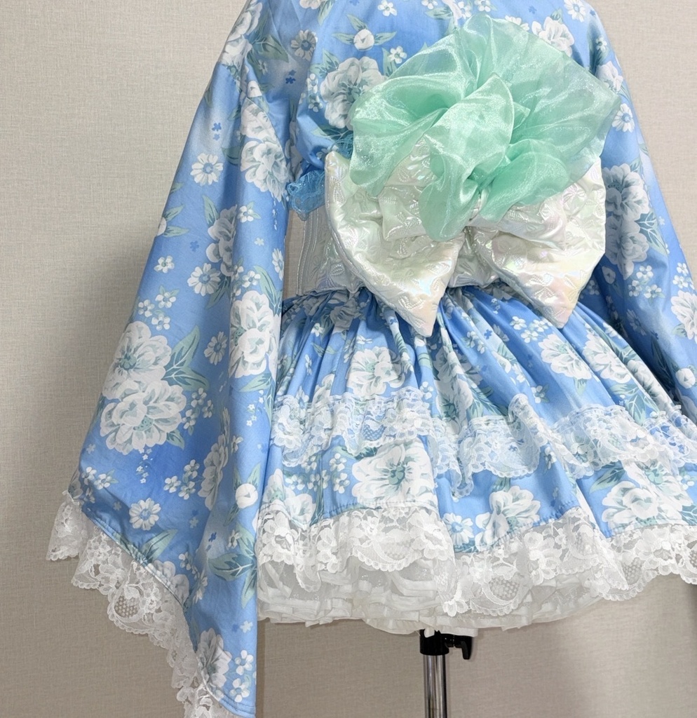 【40%OFF】みずいろ浴衣ドレス衣装🩵