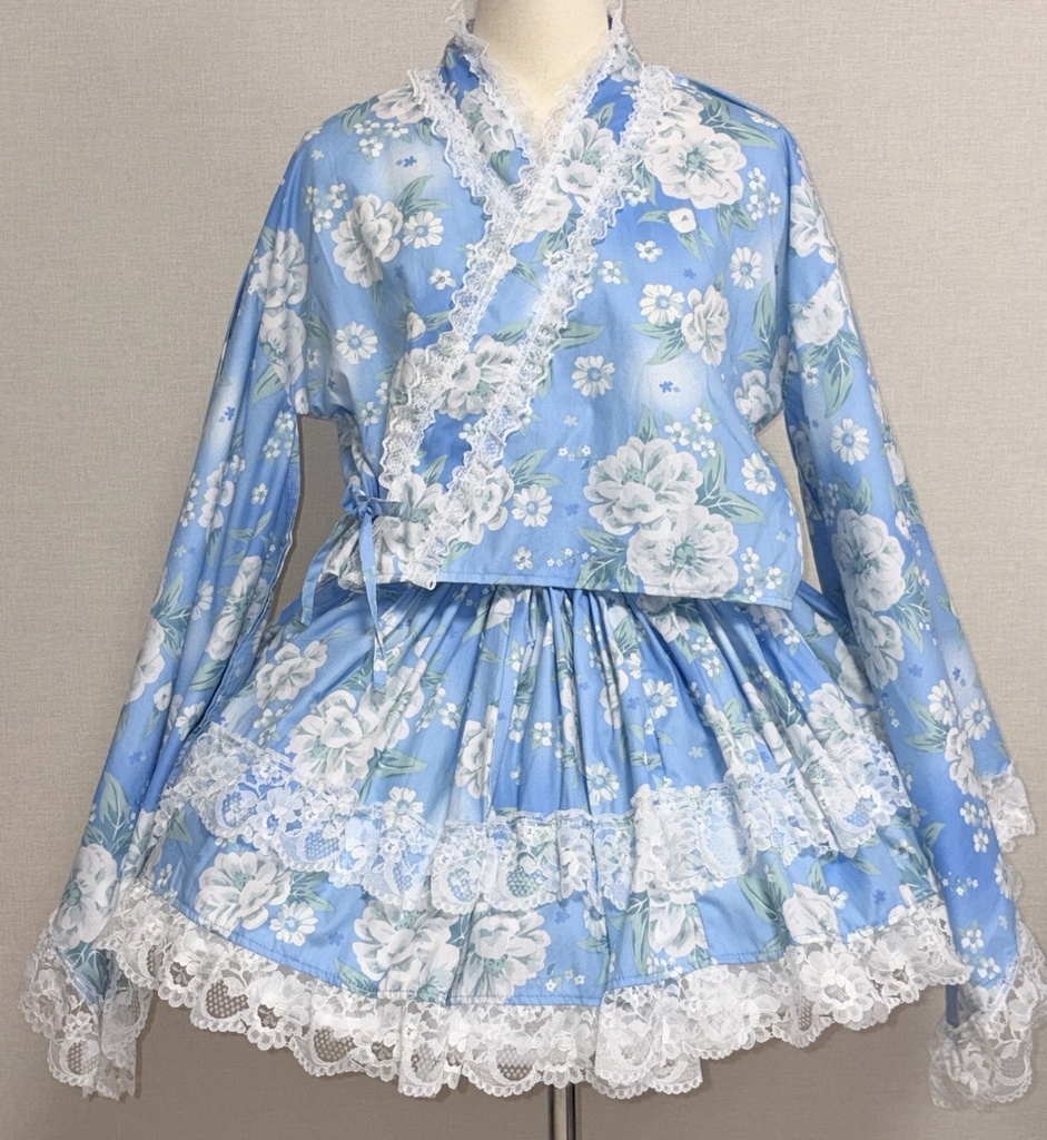 【40%OFF】みずいろ浴衣ドレス衣装🩵