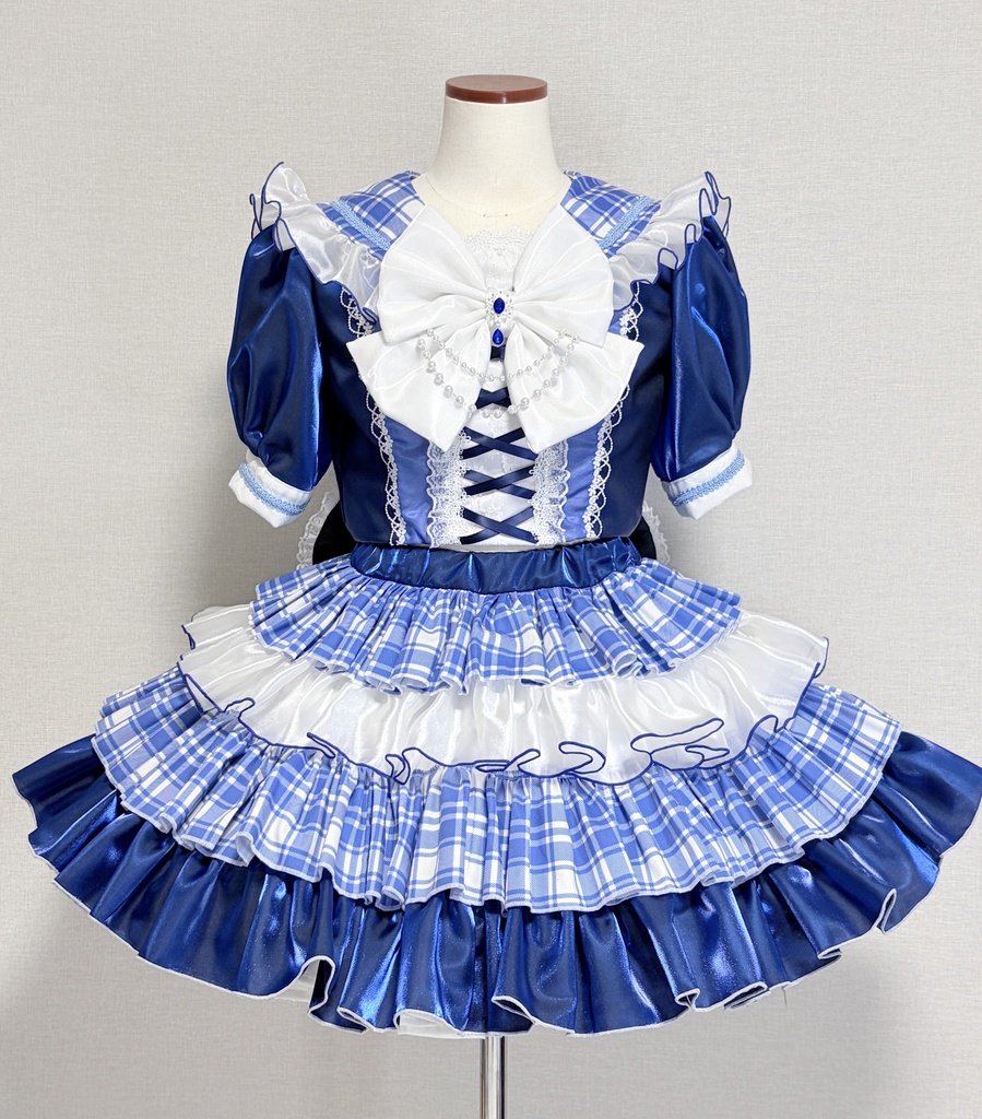 【12%OFF】夏のプリンセス♡マリンチェック衣装🐬