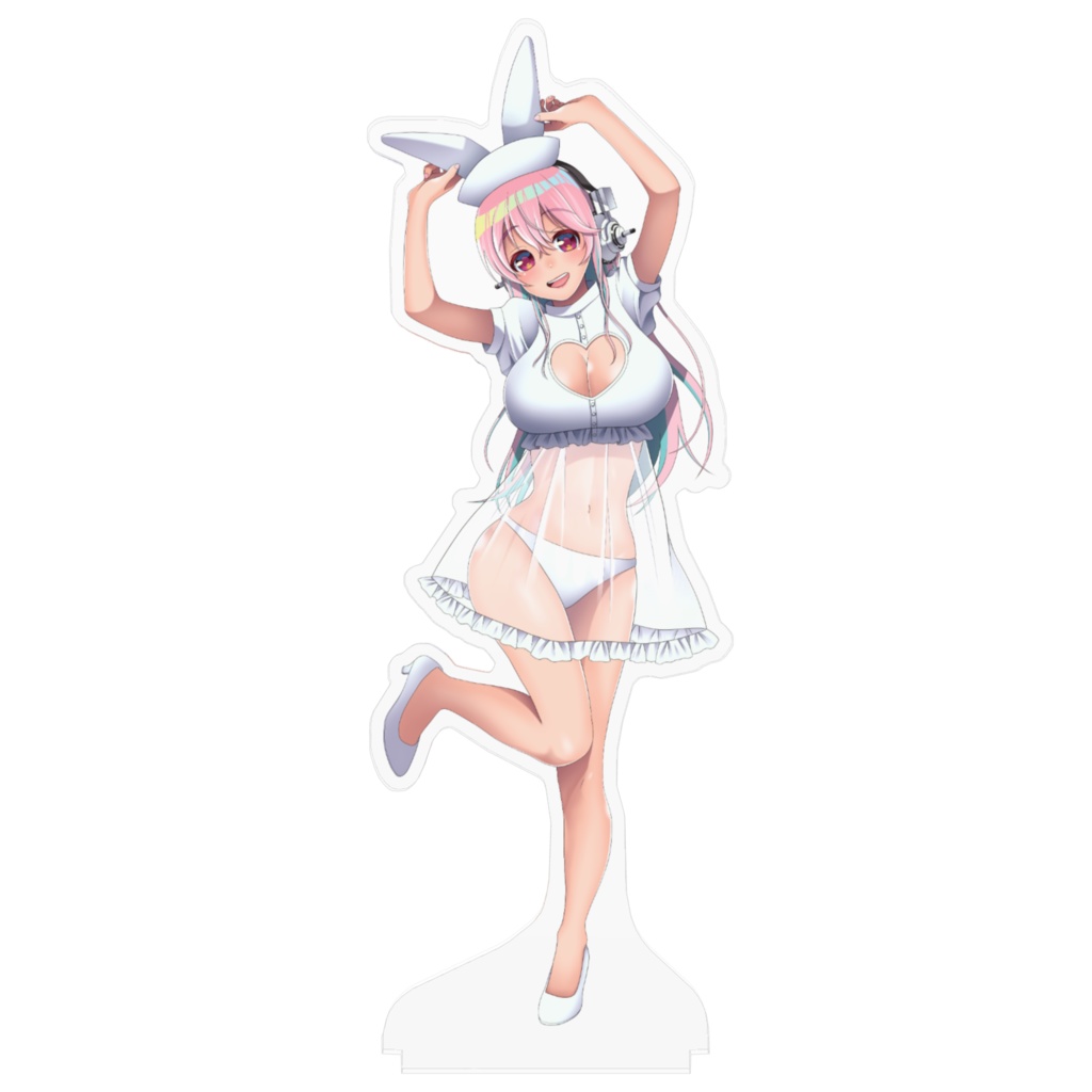 【すーぱーそに子アクリルフィギュア】うさぎナース