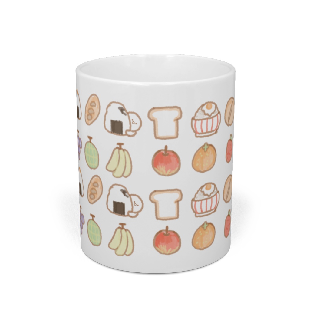 食べ物いっぱいマグカップ！