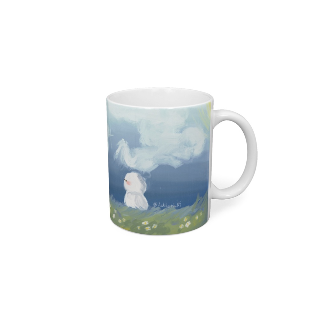 きらきら　おもちちゃんマグカップ