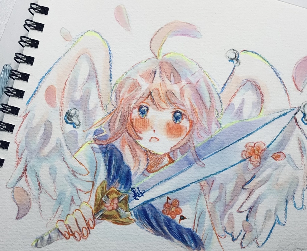 ドローイング 刃はいらない ほっこりさんのイラスト グッズshop Booth