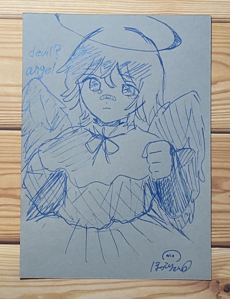 ラメペンドローイング!