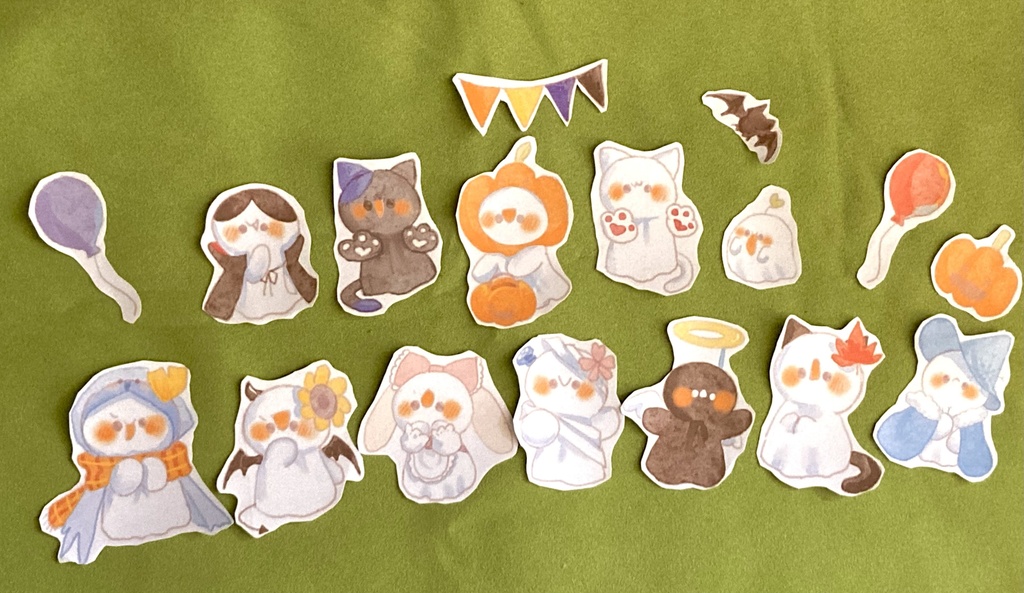 復刻‼️【缶ケース入り文房具セット!】Happy Halloween BOX