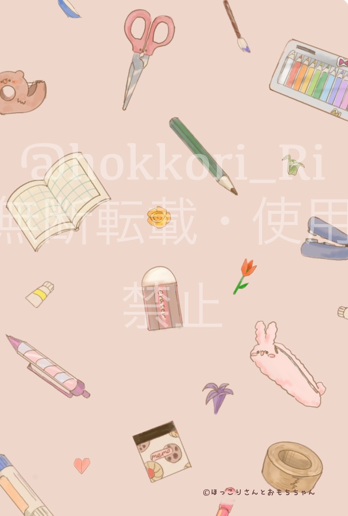 【ポストカード】flower / 小物いっぱい