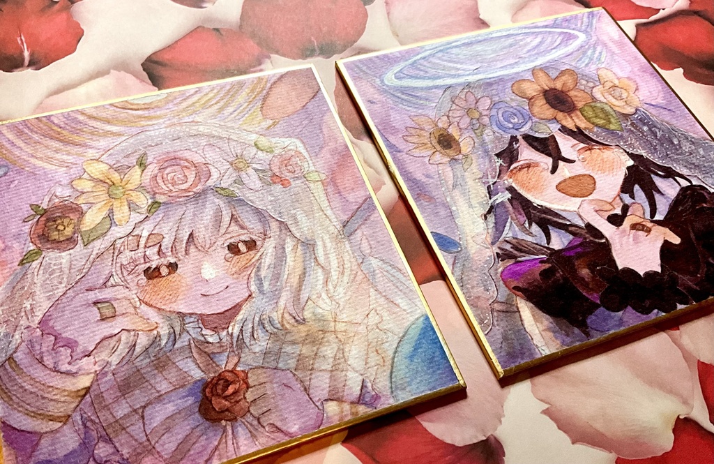 【色紙原画】祝福🌸