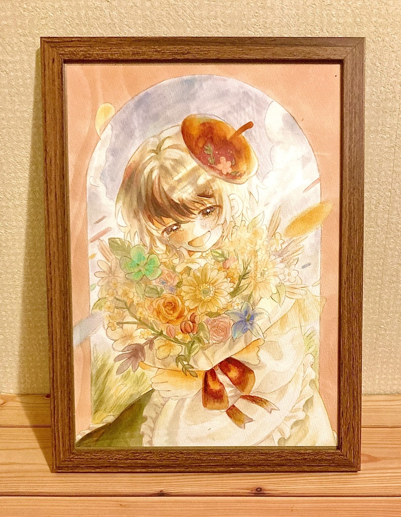 【額装原画】bloom