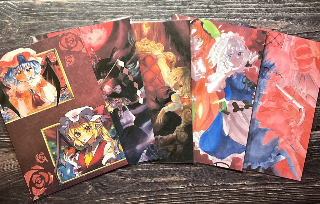 【ポストカード】たんしを×ほっこり 紅魔郷まとめ