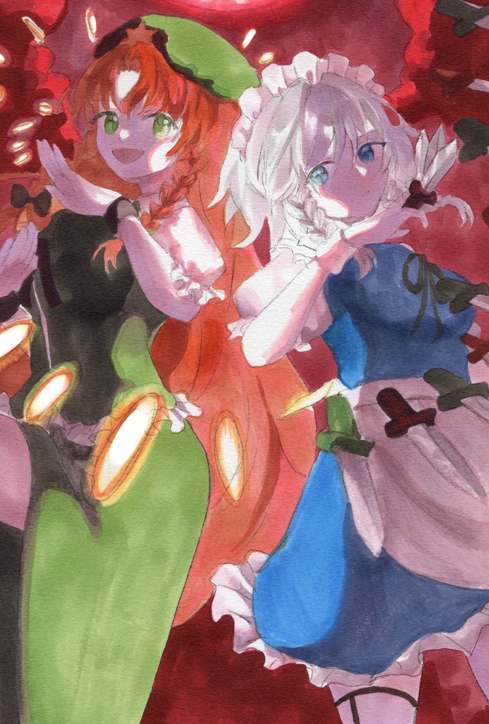 【ポストカード】たんしを×ほっこり 紅魔郷まとめ