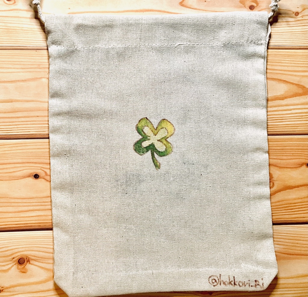 【手書き巾着袋】ルナハ/リリー