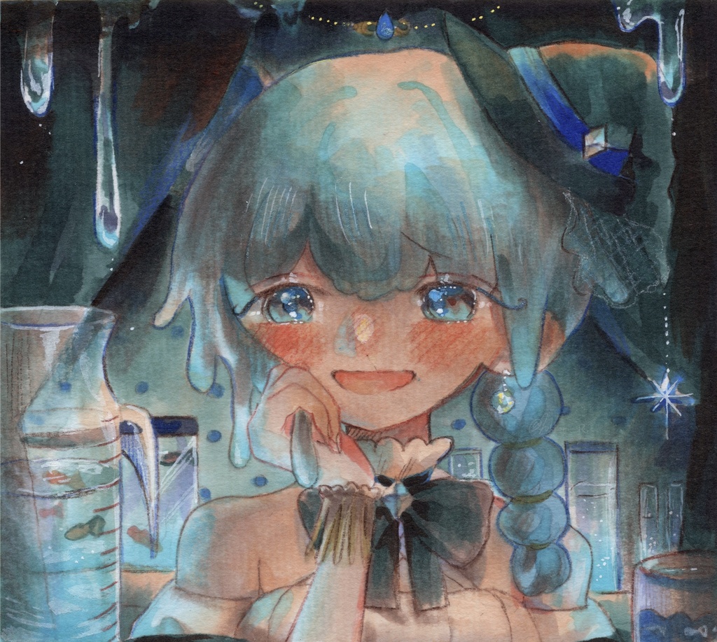 【色紙】8人の魔女と罪