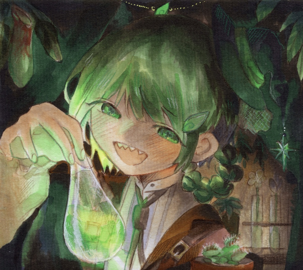 【色紙】8人の魔女と罪