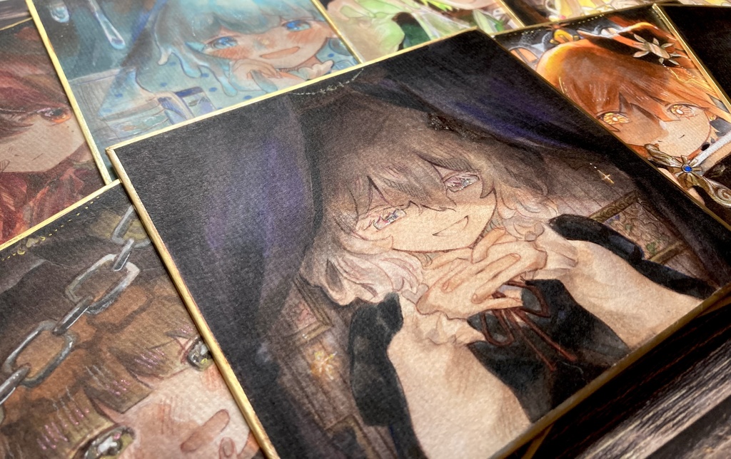 【色紙】8人の魔女と罪