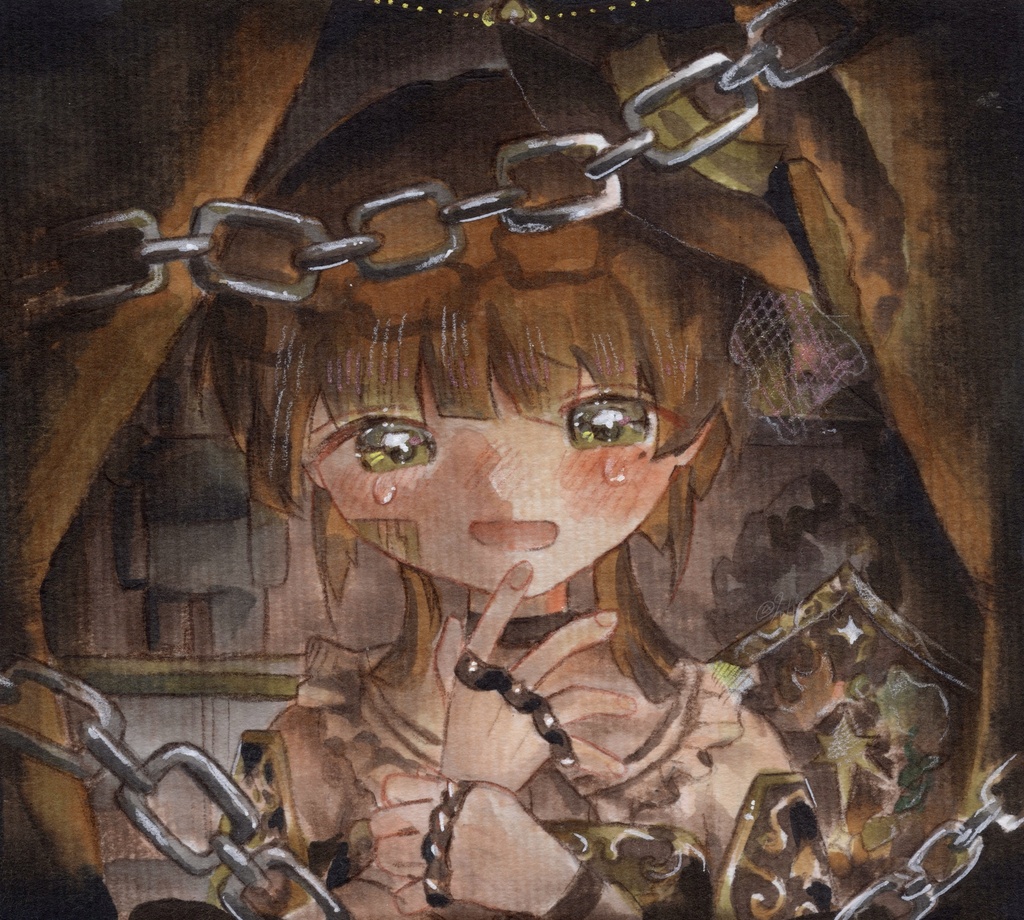 【色紙】8人の魔女と罪