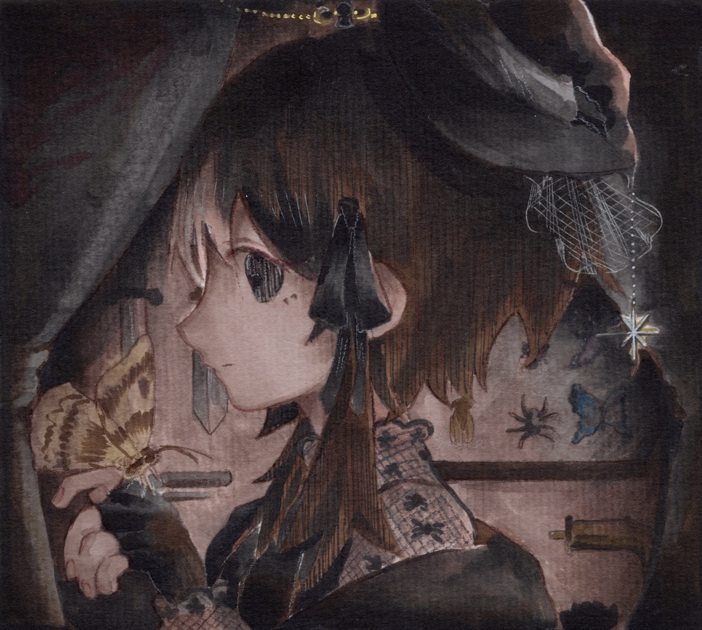 【色紙】8人の魔女と罪