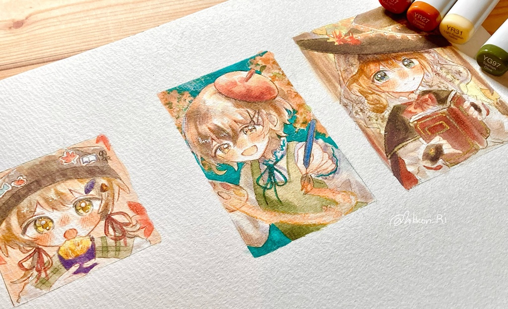 10/31(土)20:00〜【原画キーホルダー】Autumn code