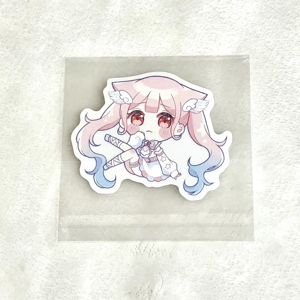 クリアステッカー