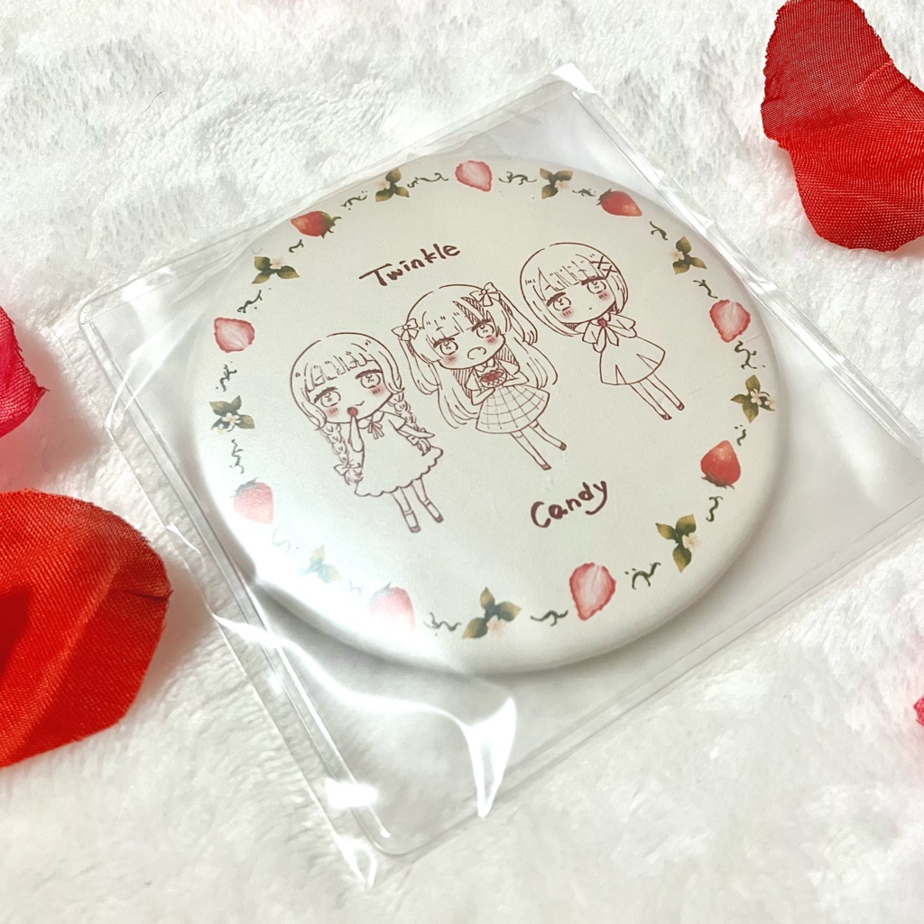 76mm缶ミラー🍓