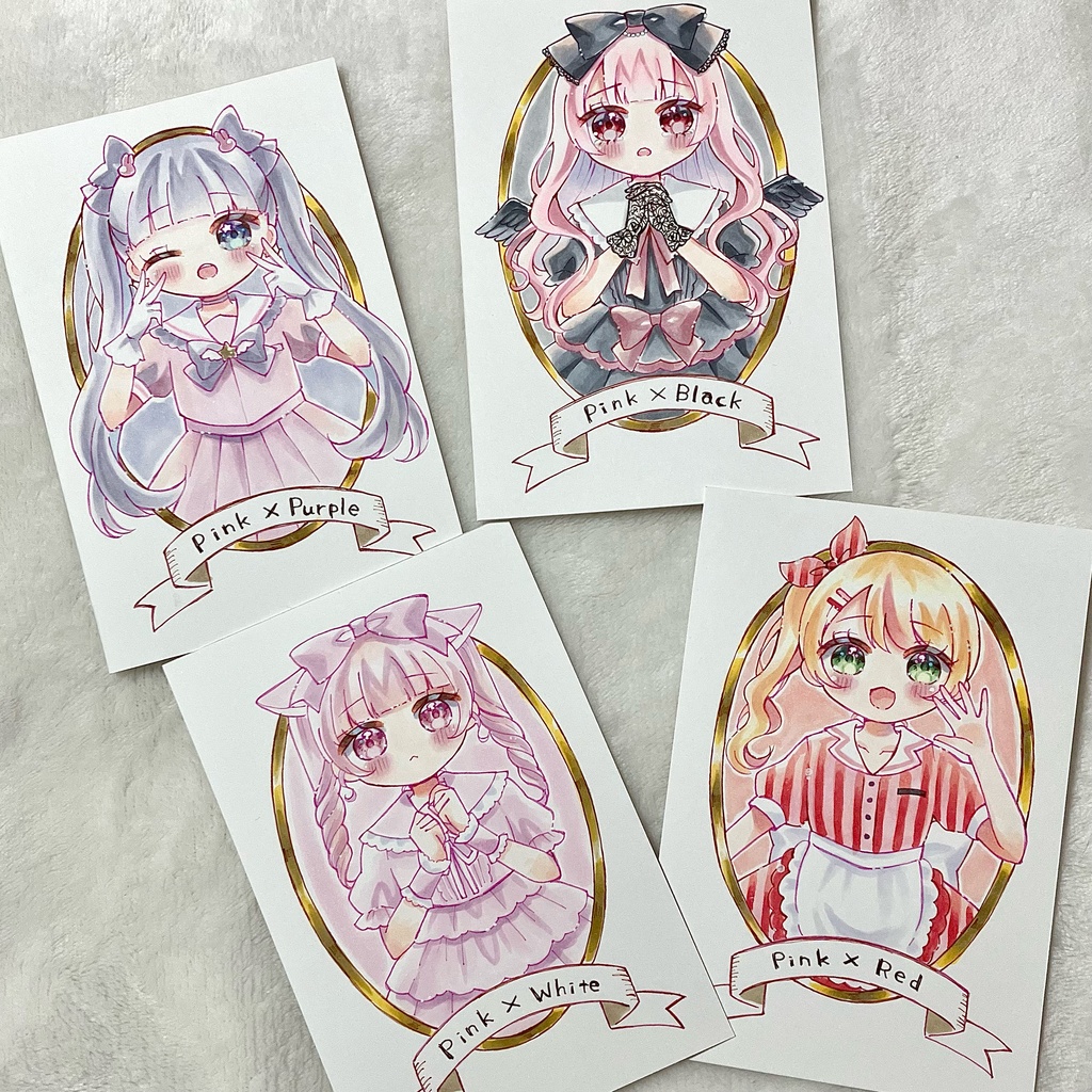 コピック🩷フレームレス原画