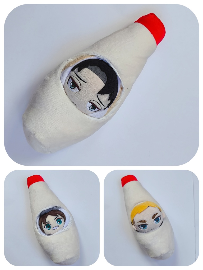 10cmぬい用 マヨネーズ着ぐるみ