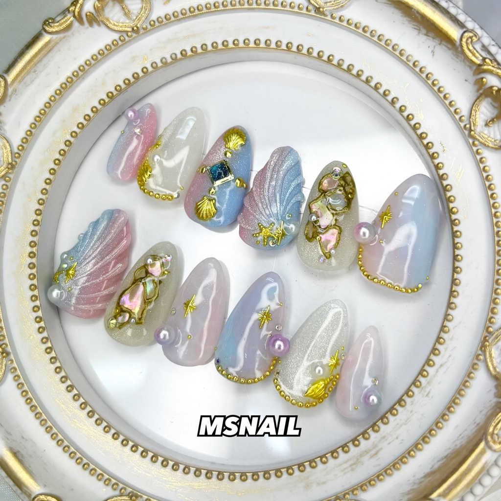 非公式 恋と深空 ホムラ 伝説思念モチーフ ネイルチップ