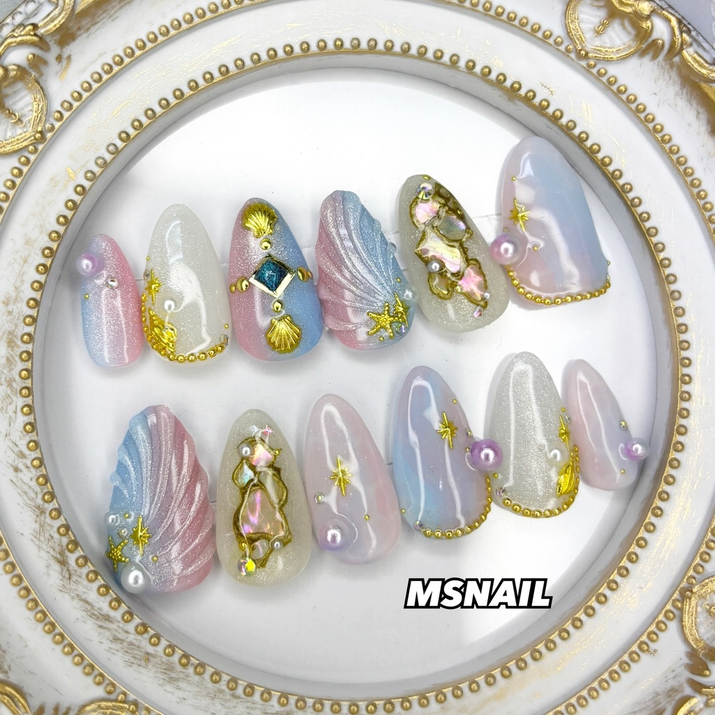 非公式 恋と深空 ホムラ 伝説思念モチーフ ネイルチップ