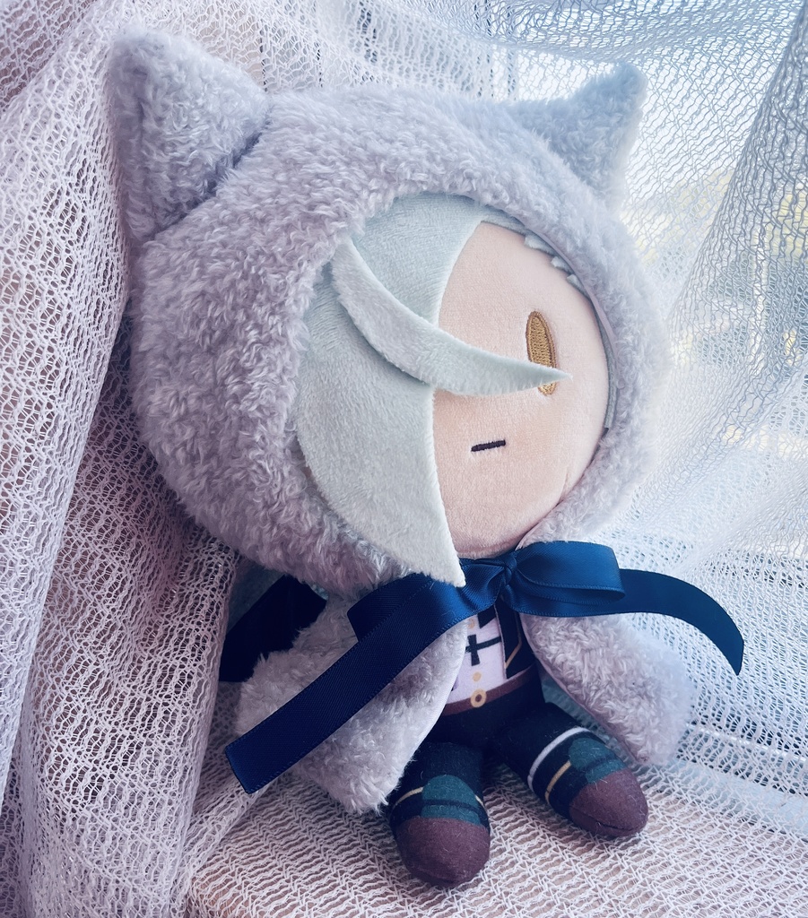 猫耳ぬいぐるみポンチョ（わんぱく！刀剣乱舞・御伴散歩マスコット）