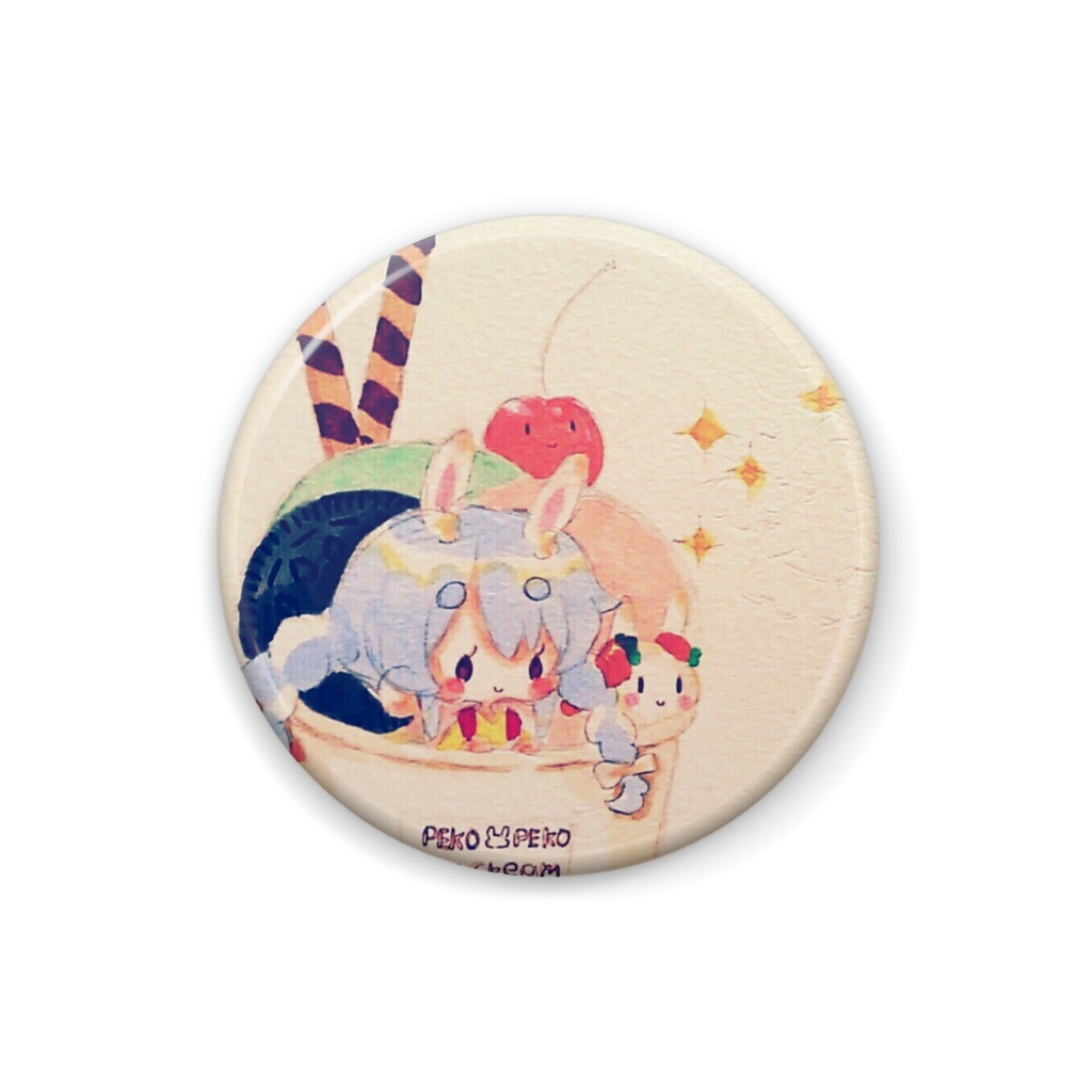 ぺこーらサンデー缶バッジ