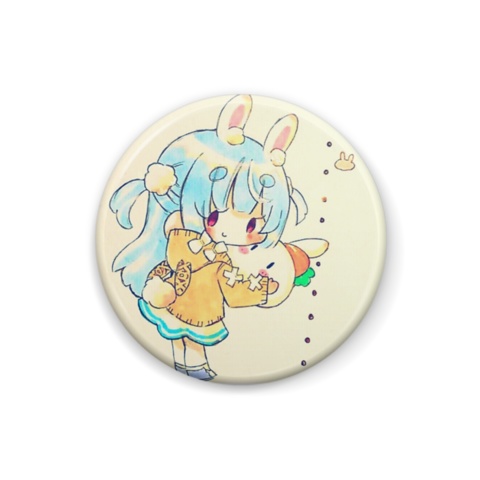 兎田ぺこら缶バッジA