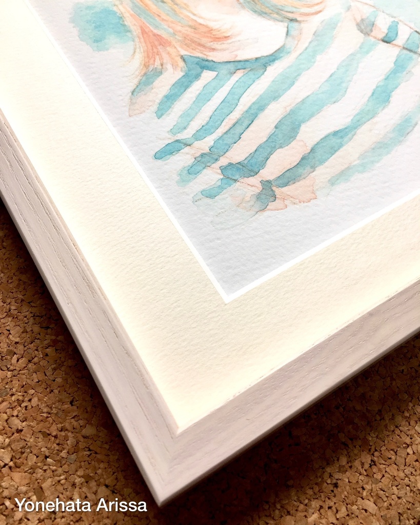 複製画「Blue Border」